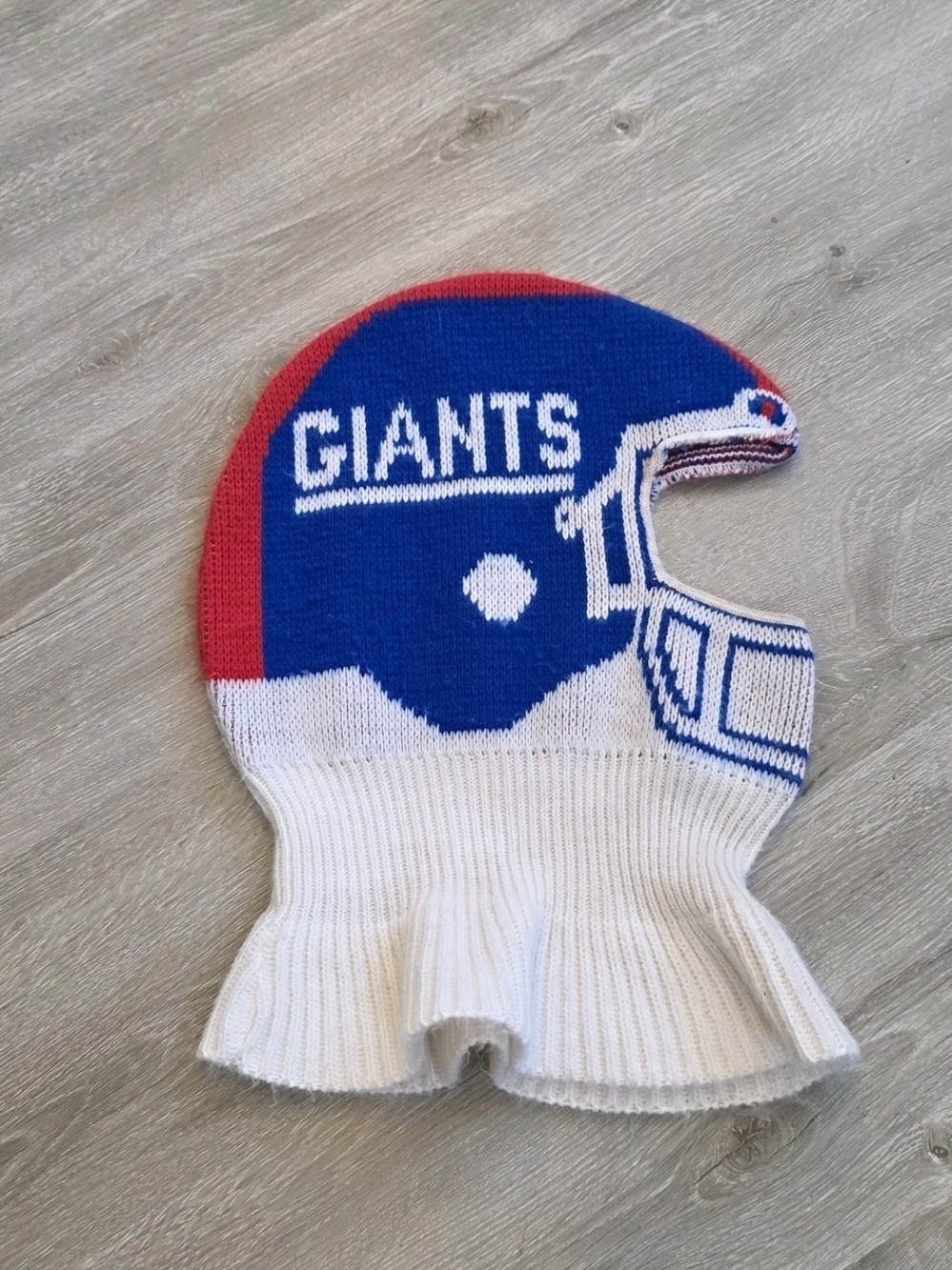 Giants Game Face Winter Mask Vintage Unisex Small